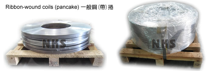 Steel Strip coil Ribbon wound coils pancake